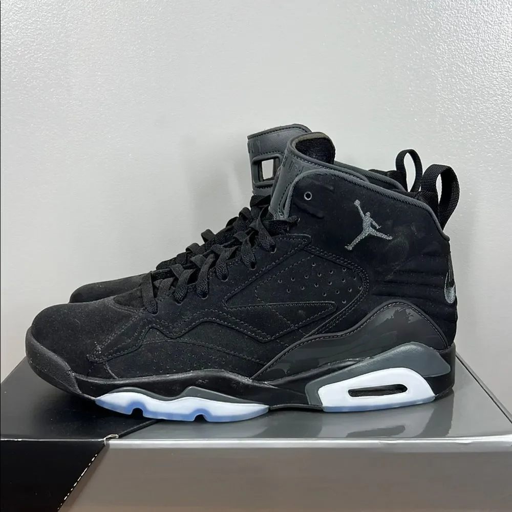 Authentic Jordan MVP Black Sneakers with box